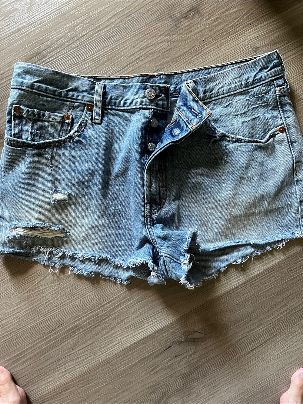 Womens Levis denim shorts